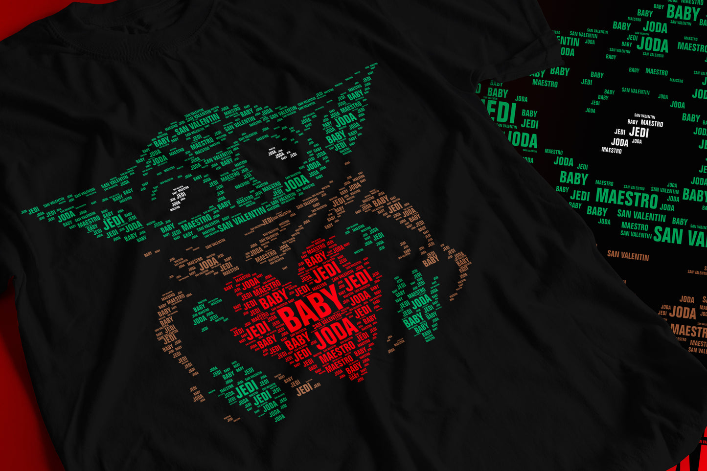 Playera baby yoda